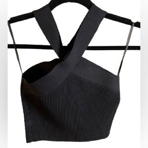 Babaton Strapless Black Dress